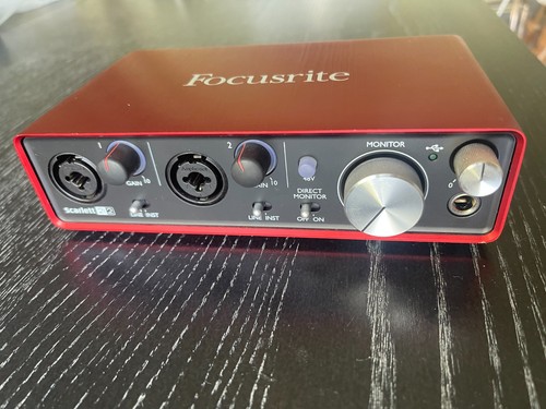 Focusrite scarlett 2i2 2rd gen - focusrite,
