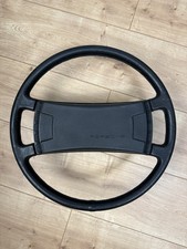 Porsche 944 / 968 (evtl. 928) originales 2-Speichen-Lenkrad, schwarz – gebraucht