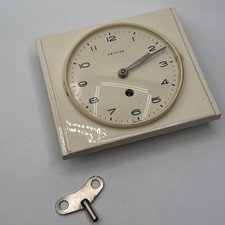 Antike Küchenuhr, HETTiCH, Schwebeanker  Schlüssel, mechanisch  Wanduhr #15