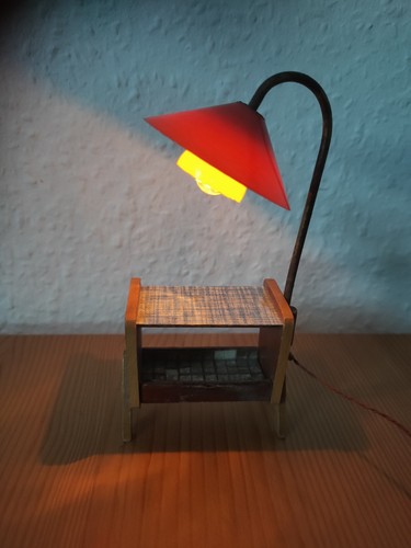 Alte ddr puppenstubenlampe von - alte, ddr-puppenstubenlampe