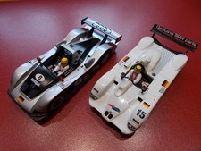 Carrera 2x Auto, Audi R8R Nr. 8, Joest, BMW V12LMR Dell, Evolution 132, 1999