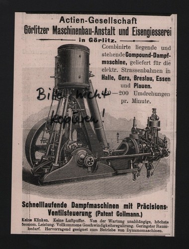 Görlitz werbung 1895 - gÖrlitz,,