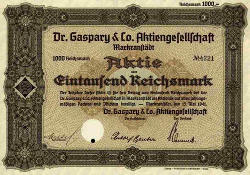 Gaspary co 1941 - co.,