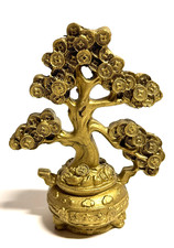 Feng Shui Geldbaum Gold