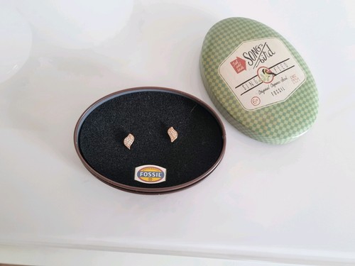 Fossil ohrstecker ohrringe - ohrstecker,