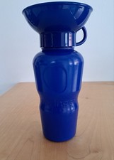 Springer Wasserflasche Reiseflasche Hund, 650ml, Blau, Neuwertig