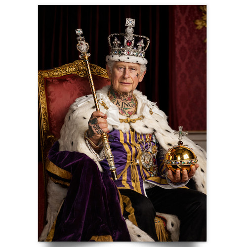 Punk royal king charles - punk,