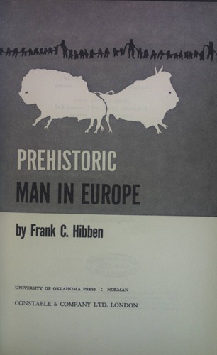 Prehistoric man europe - man, in