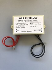 Elektronischer Transformator 20-50W 12V Halogen/LED Trafo dimmbar Wasserdicht