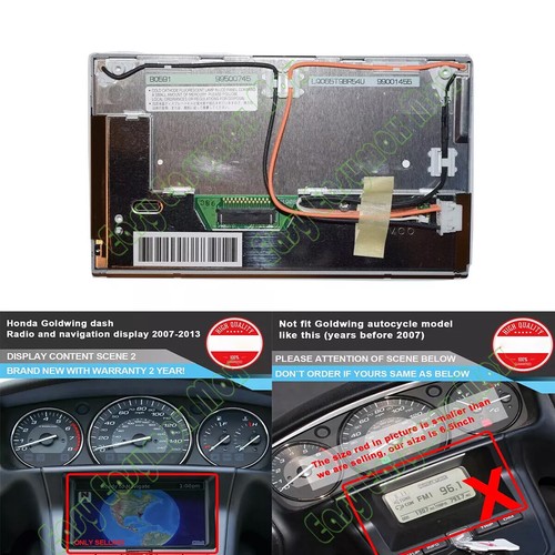 Lcd display glas - 6.5",