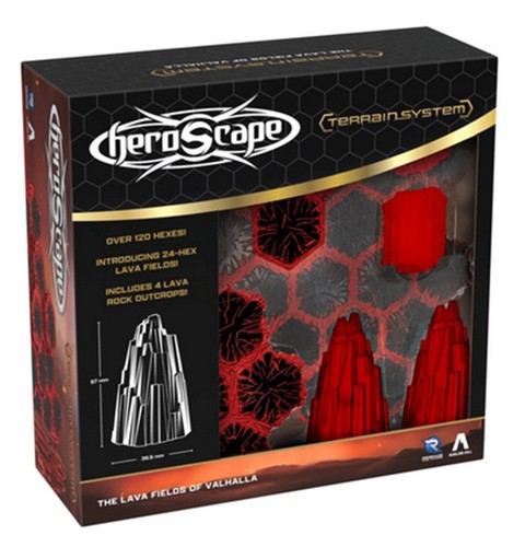 Heroscape lava fields - lava, of