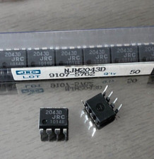 NJM2043D Rauscharme Operationsverstärker Neu Japan Radio HU27