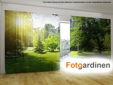 Fotogardinen "Park" Vorhang