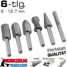 6-tlg Metall Fräser