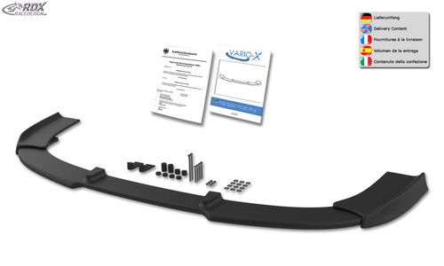 Rdx frontspoiler vario - frontspoiler, für