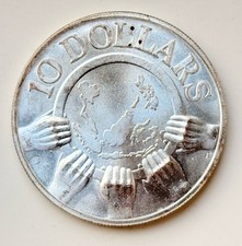 Singapur 10 Dollar 1977 Asean
