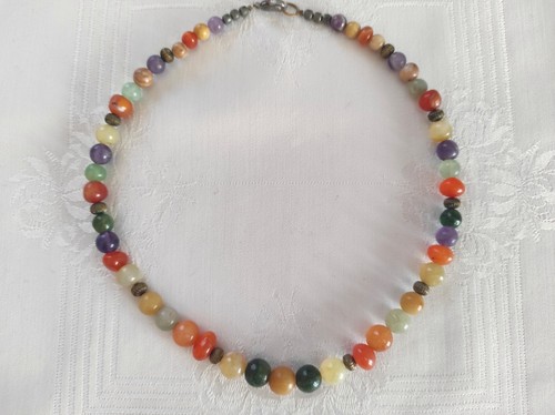 Bunte edelsteinkette - bunte,