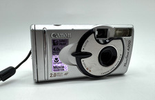 Canon Powershot A200 Digitalkamera Kompakt Kamera 2MP 4x Zoom PC1025 Silber