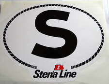 Werbe-Aufkleber Stena Line