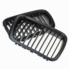 Nieren Grill Gitter Kühlergrill Für BMW E36 4D 97-99 318i 323i M3 Matt-schwarz