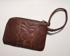 FOSSIL Geldbeutel KEY PER WRISTLET BROWN braun SWL9970200