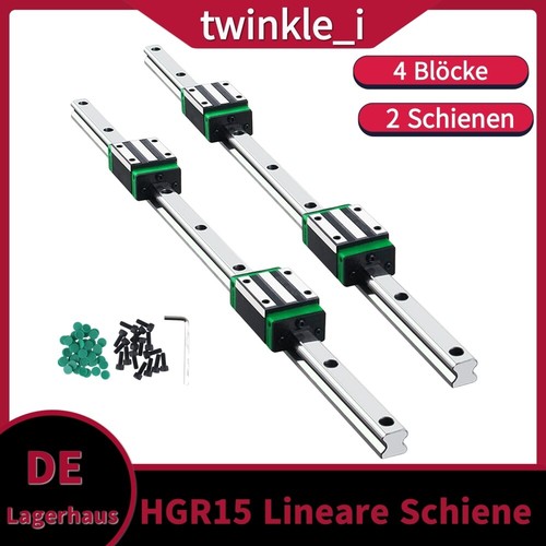 2stk hgr15 linearführung - 2stk,