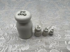 ANTIKE PORZELLAN GEWICHTE