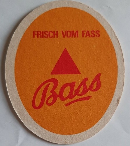 Alter bierdeckel bass ale - bierdeckel,