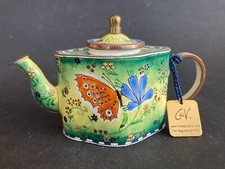 Goebel Teekanne Email Miniatur