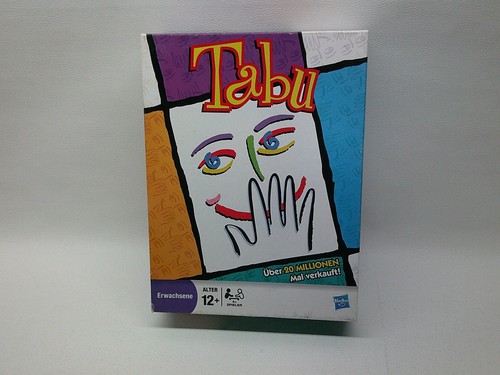 Parker hasbro tabu version - -,