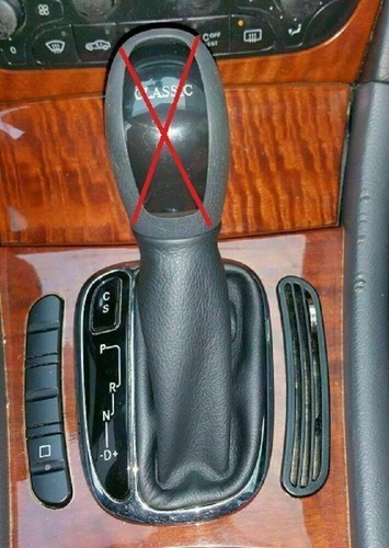 Schaltmanschette mercedes clk - mercedes,