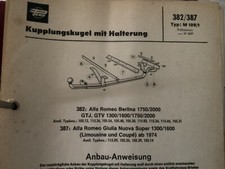 Peka Anbau Anweisung Alfa Romeo Anhängerkupplung