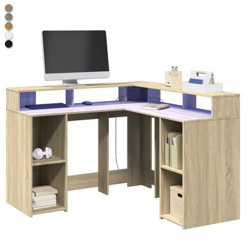 Led schreibtisch computertisch - led,