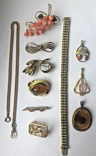 Konvolut vintage modeschmuck - ,