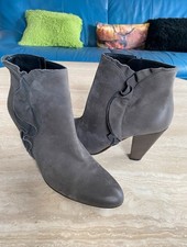 K&S Stiefeletten grau Leder Gr