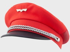 Super DB Schirmmütze Gr 57 Deutsche Bahn MÜTZE Rot FLÜGELRAD Abzeichen NEU OVP