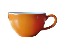Tasse ca. 10 x 6,2 cm  Dibbern Solid Color orange