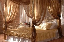 Himmelbett Doppelbett metall