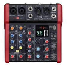 A28-DSP 6-K Streaming Live Audio-Mixer Mischpult MP3 PC USB-Interface DSP-Effekt