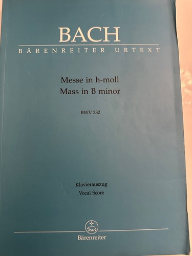 Bach messe in - j.s.,
