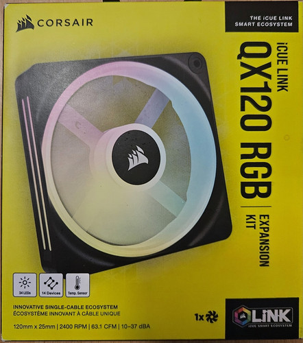 Corsair icue link qx120 - link, rgb
