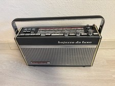 Telefunken Bajazzo de Luxe  Radio Kofferradio - 60er Sammlerstück Stationstasten
