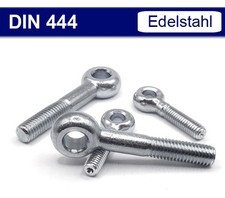 Augenschraube DIN 444 Edelstahl A2 Augbolzen Torband M5 M6 M8 M10 M12 M16 M20 24