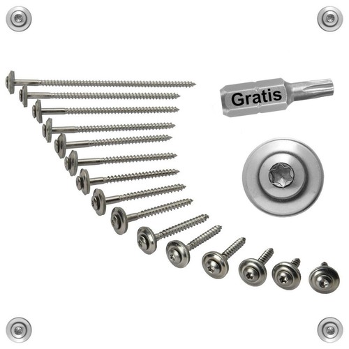 Spenglerschrauben torx - torx, a2