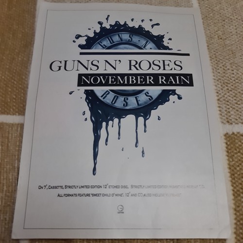 Vintage guns roses november - vintage,