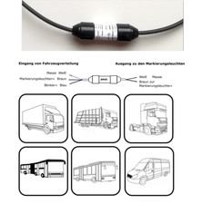 Blinkmodul für Seitenmarkierungsleuchten Blinker LKW Transporter Wohnmobil Bus