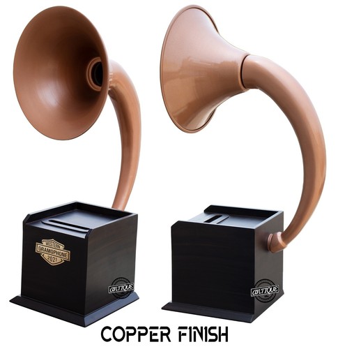 Vintage smartphone grammophon - vintage,