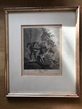 Kupferstich, Ein Reise Pferd 