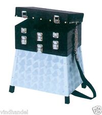 Behr Alu Sitzkiepe Sitzbox Angelbox Angelkoffer Gerätebox 32 x 22 x 43 4975030. 