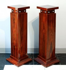 Paar art deco postamente - ,